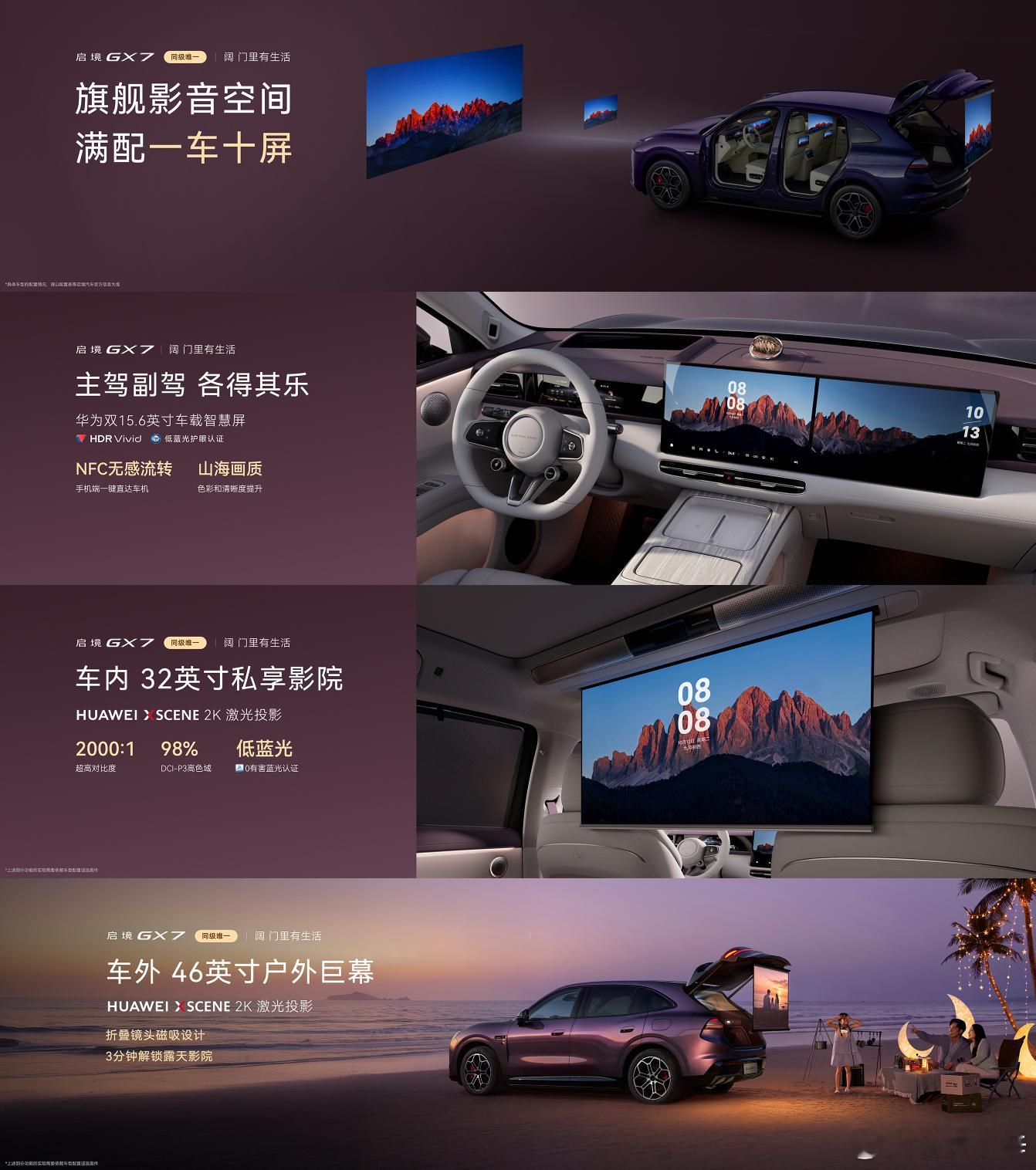 启境GX7预售，24.99万起，三个增程版本。起步就上 L3 架构、4 颗激光雷