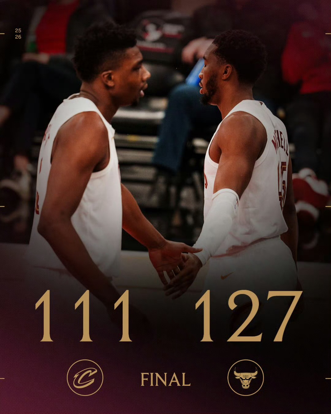 克利夫兰骑士骑士新赛季篮不住 骑士今日不敌公牛后遭遇两连败，目前以15胜13负位