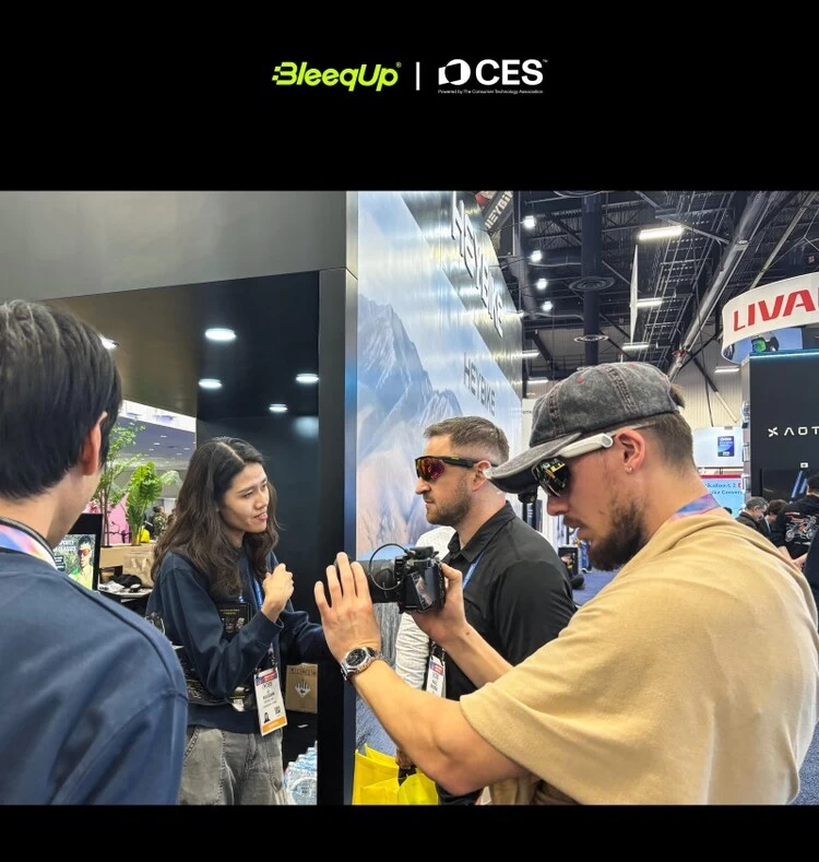 CES 2026速递：黄仁勋定义“物理AI时代”，BleeqUp超影擎以AI运动眼镜跑出差异化路径