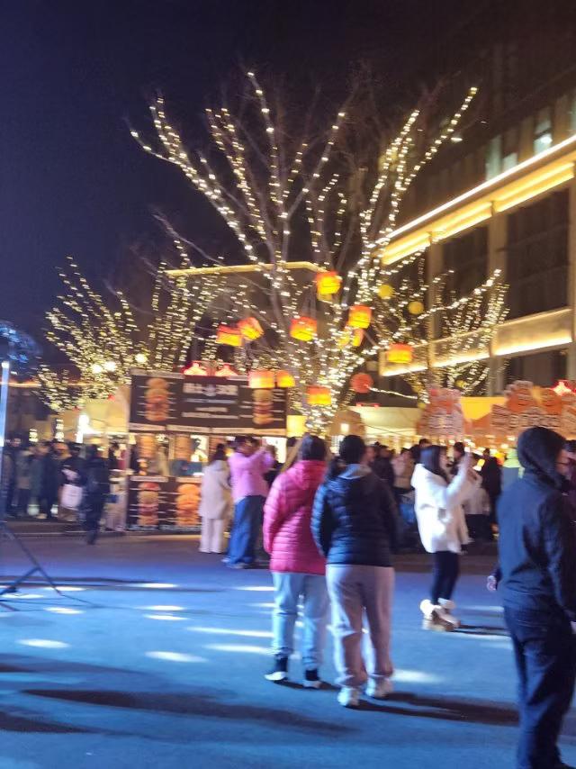 元宵节花灯把夜晚装点的如诗如画
在海云庵元宵节灯会上，各种造型的花灯，五彩斑斓，