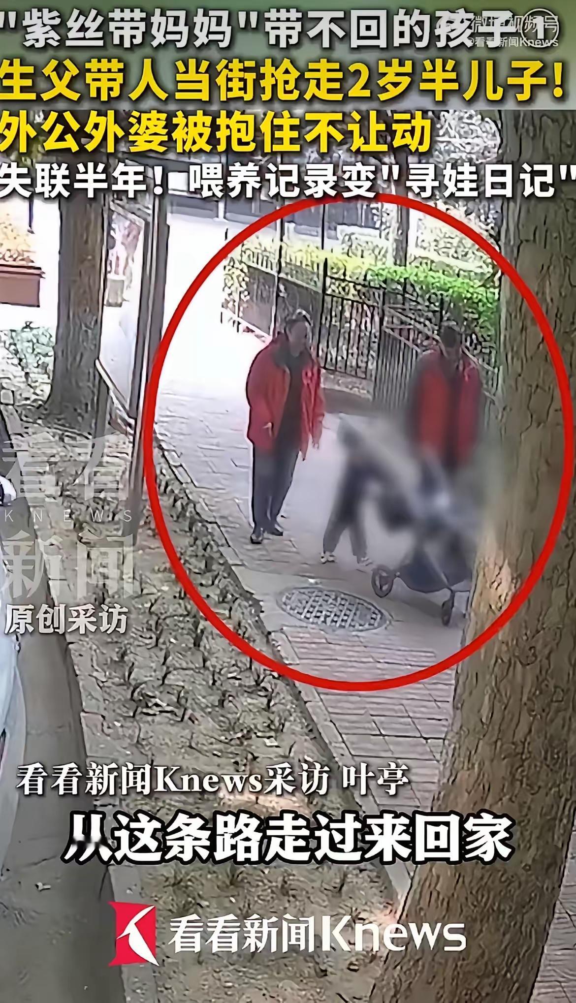 南昌这位妈妈真的太让人心疼了，亲爹带人当街抢走还在吃奶的儿子，哪怕法院下了禁令、