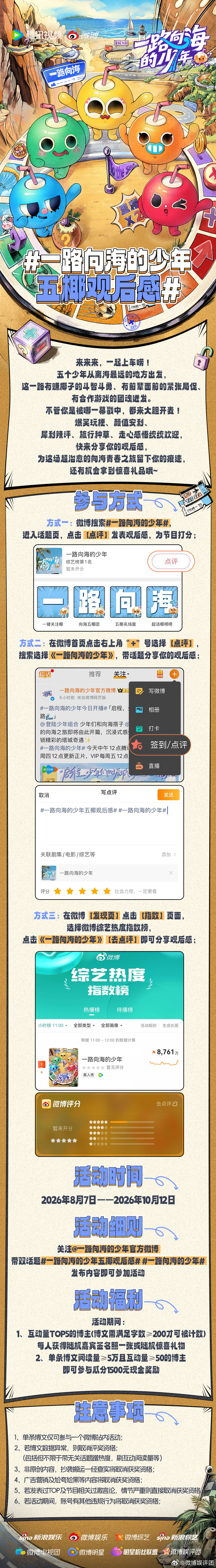 观后感活动已就位！《一路向海的少年》中TOP赚椰子时的斗智斗勇、和向海搭子相处时