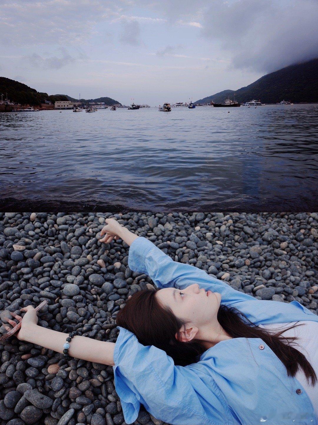 一直游到海水变蓝  ​​​