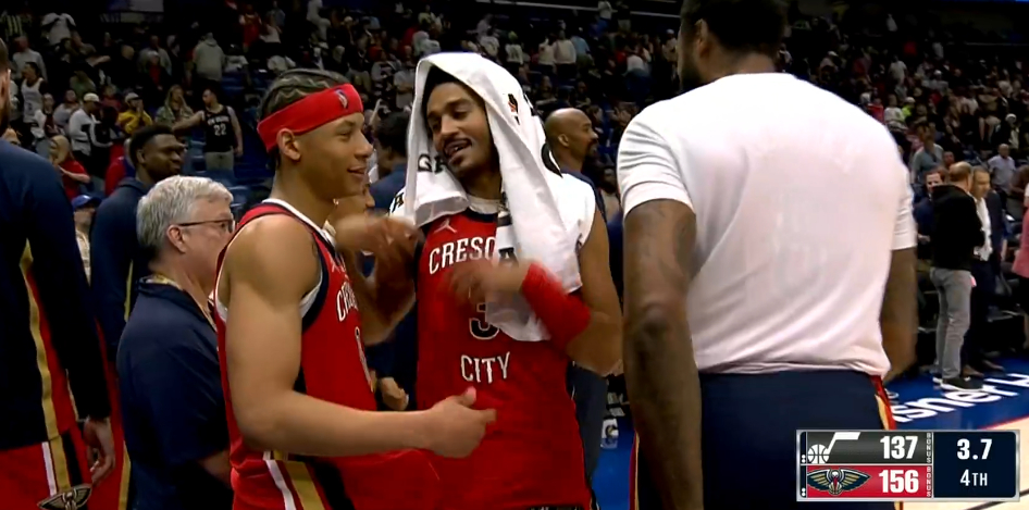 无所畏惧哥40+5+6普尔34+5你们都有美好的未来