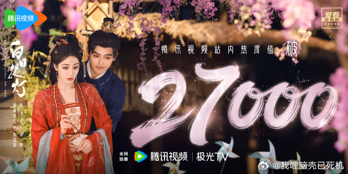 白日提灯已破27000思胥万千背后抱萌翻所有人 白日提灯已破27000，思胥万千