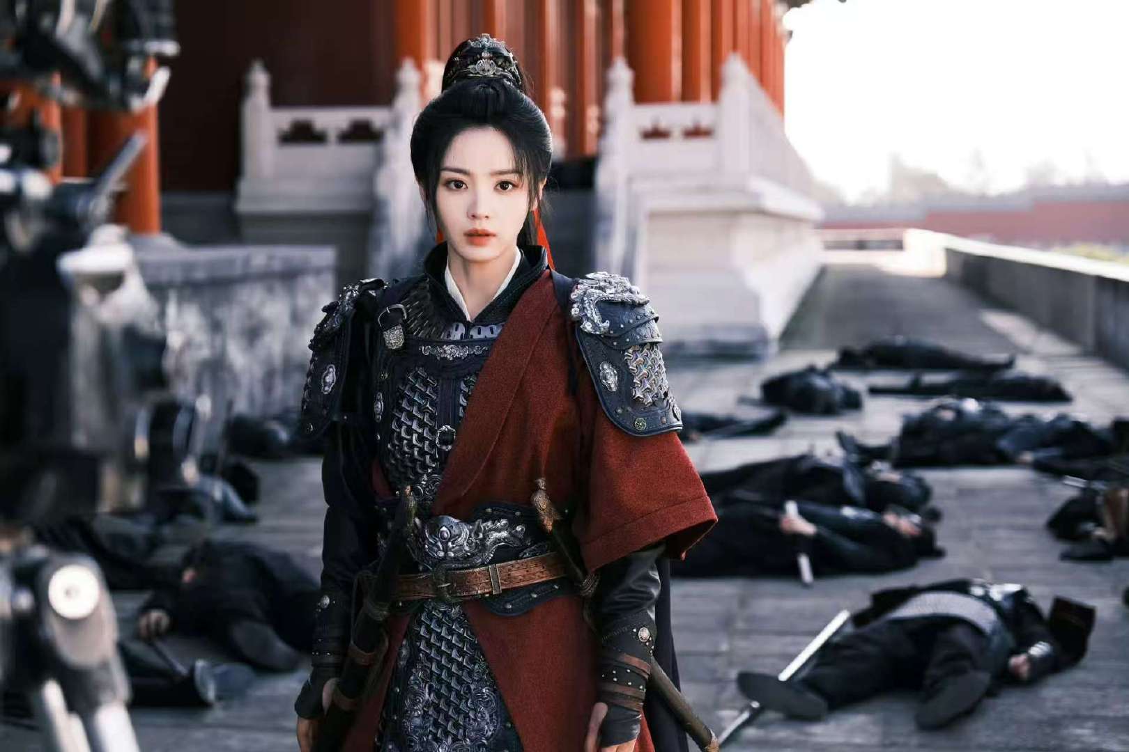 田曦薇樊长玉俊俏小将军田曦薇樊长玉女将军扮相 传说中很美很俊俏的冷脸萌女将军来了