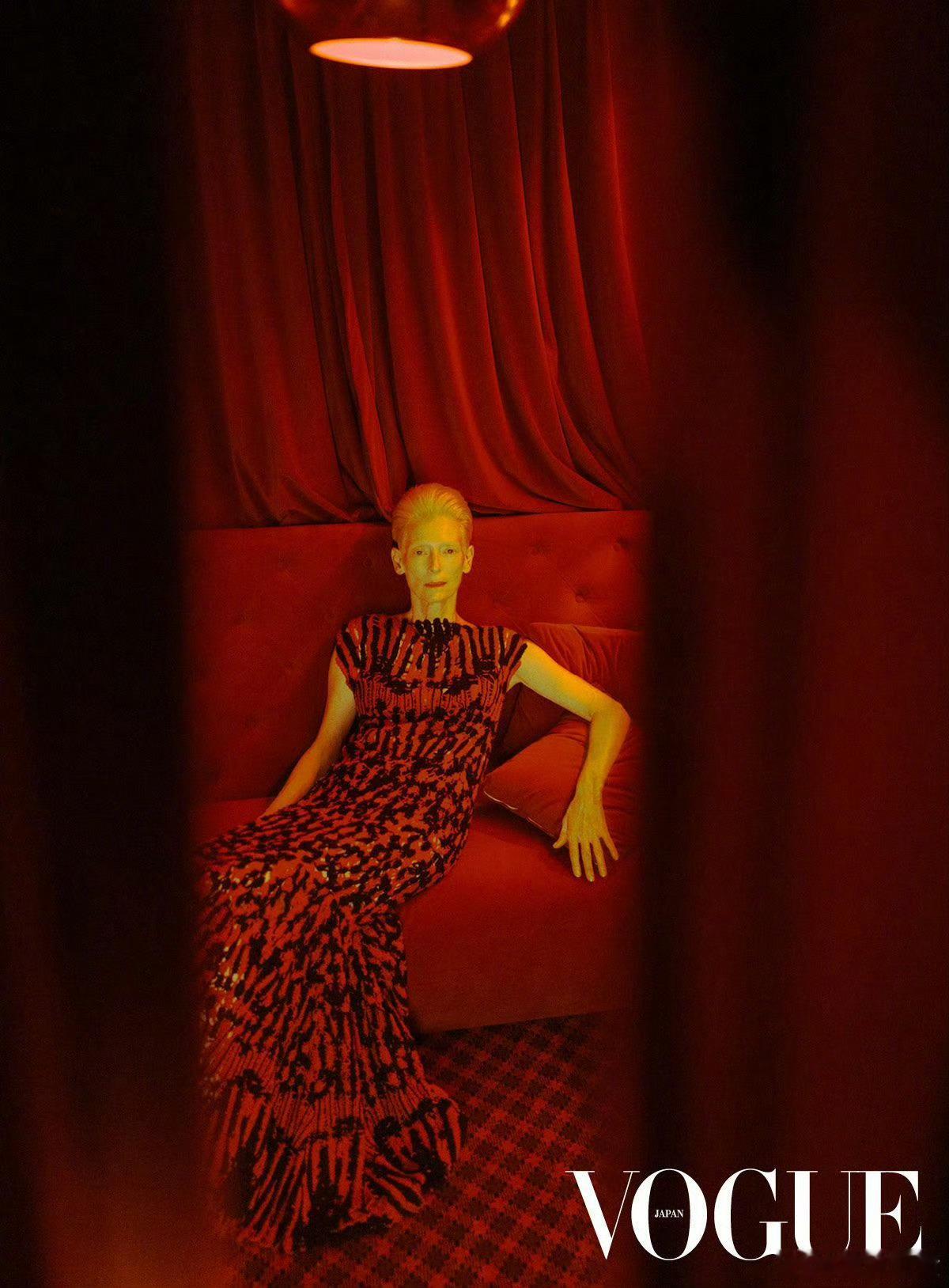 蒂尔达·斯文顿 ｜VOGUE JP 新写真： ​​​