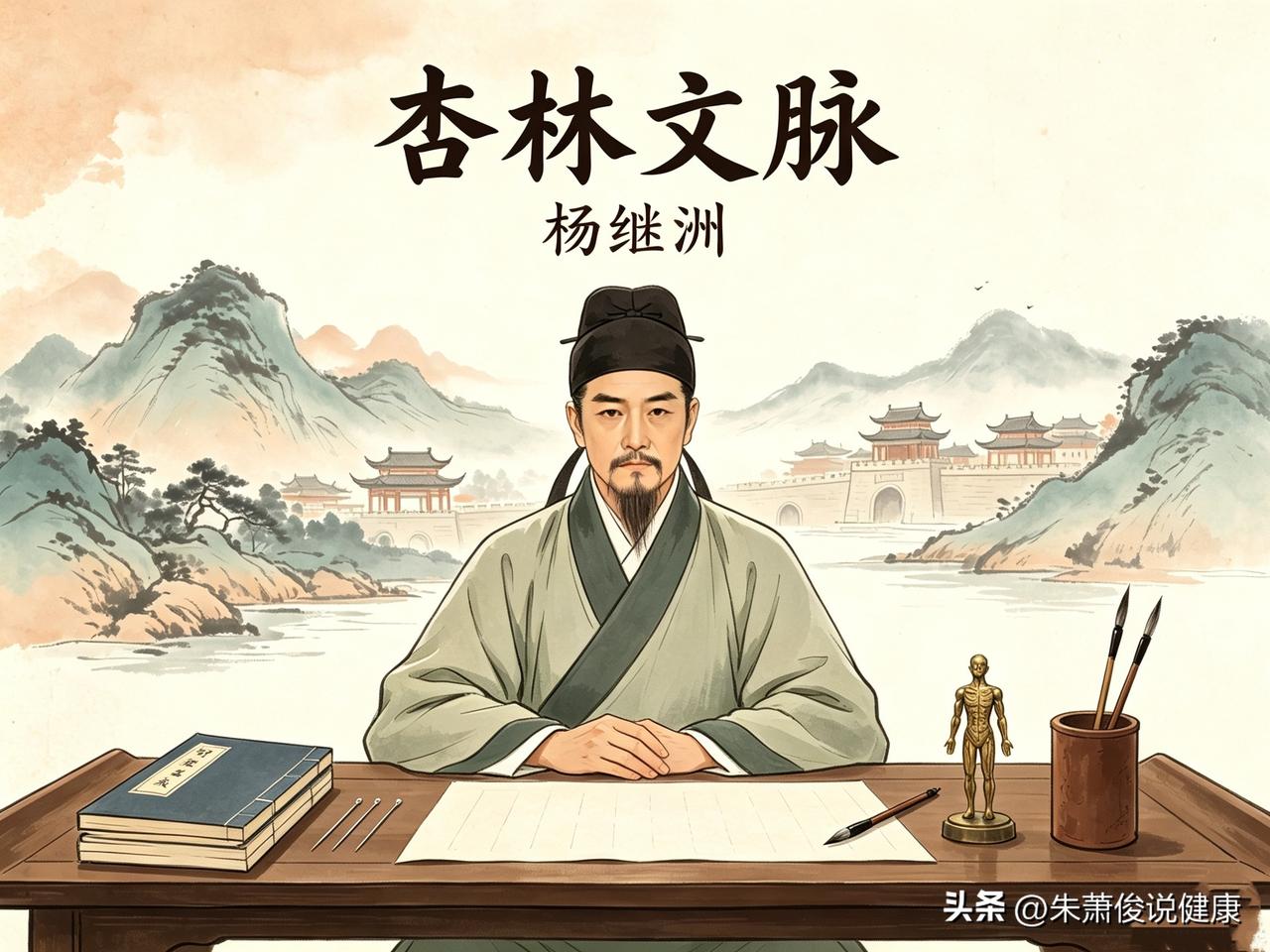杏林文脉：杨继洲｜一根针，一部书，为什么能流传数百年？
 
很多人知道《针灸大成