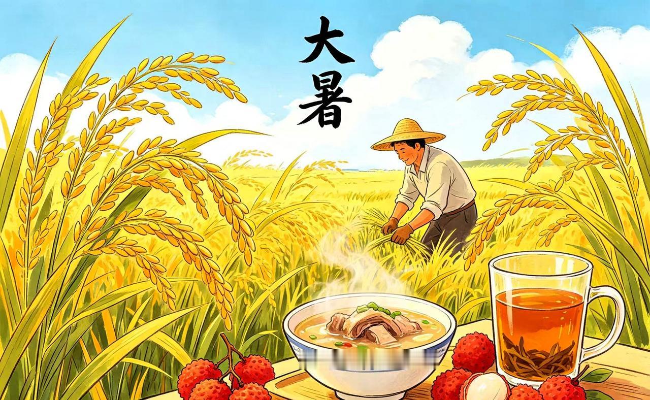 明天就是大暑，2026年交节在7月23日凌晨3点12分。老话讲“早大暑凉半月，晚
