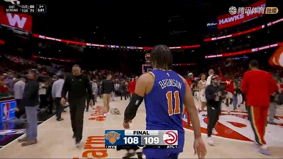 老鹰赢了！太刺激了！大比分2-1领先尼克斯！ 