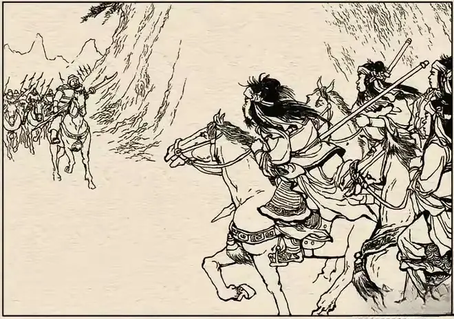 此人乃是江湖上响当当的人物，外号“截天夜叉”，步战功夫了得，善使一根铁...