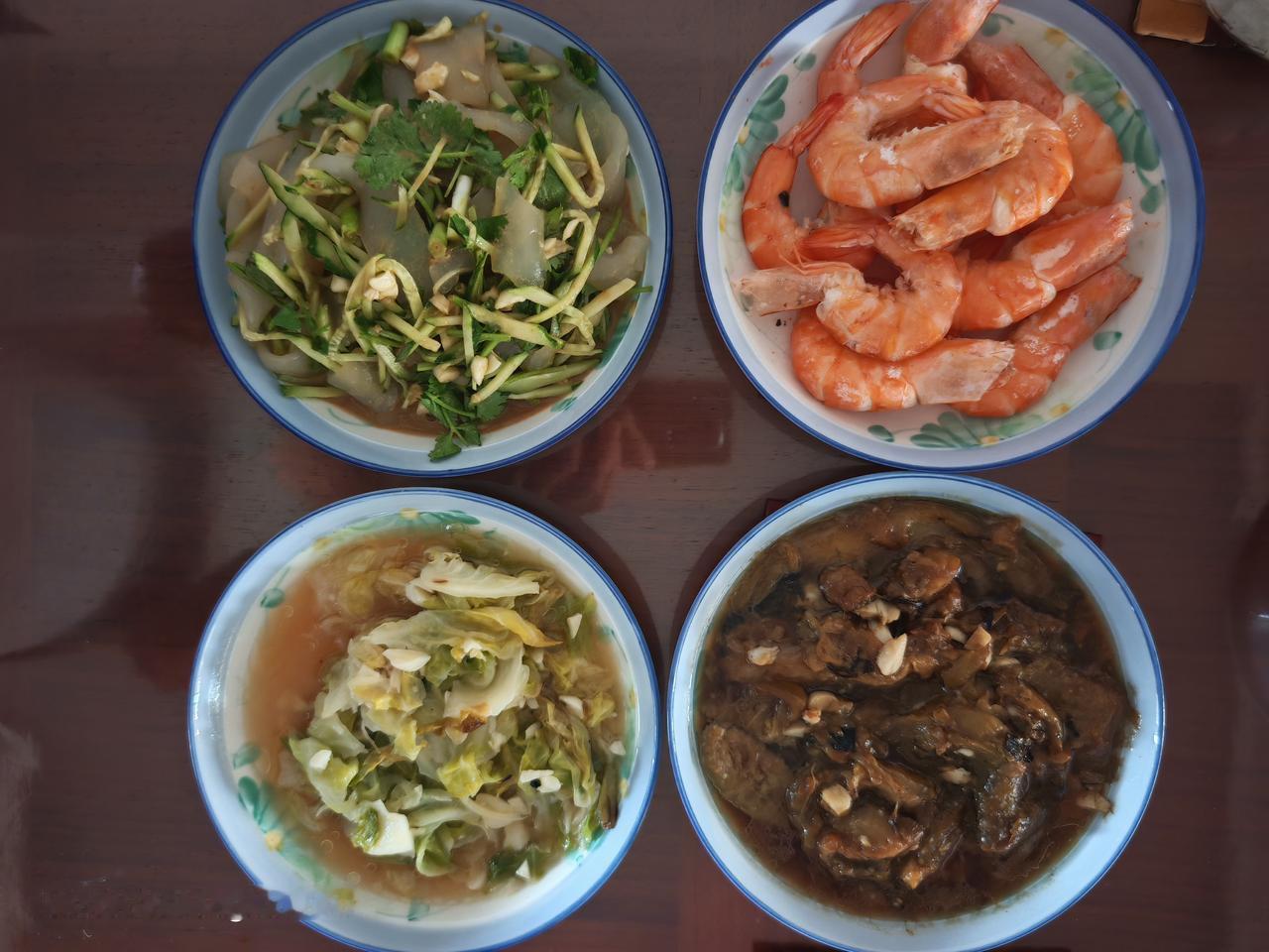 小暑晚餐吃饺子