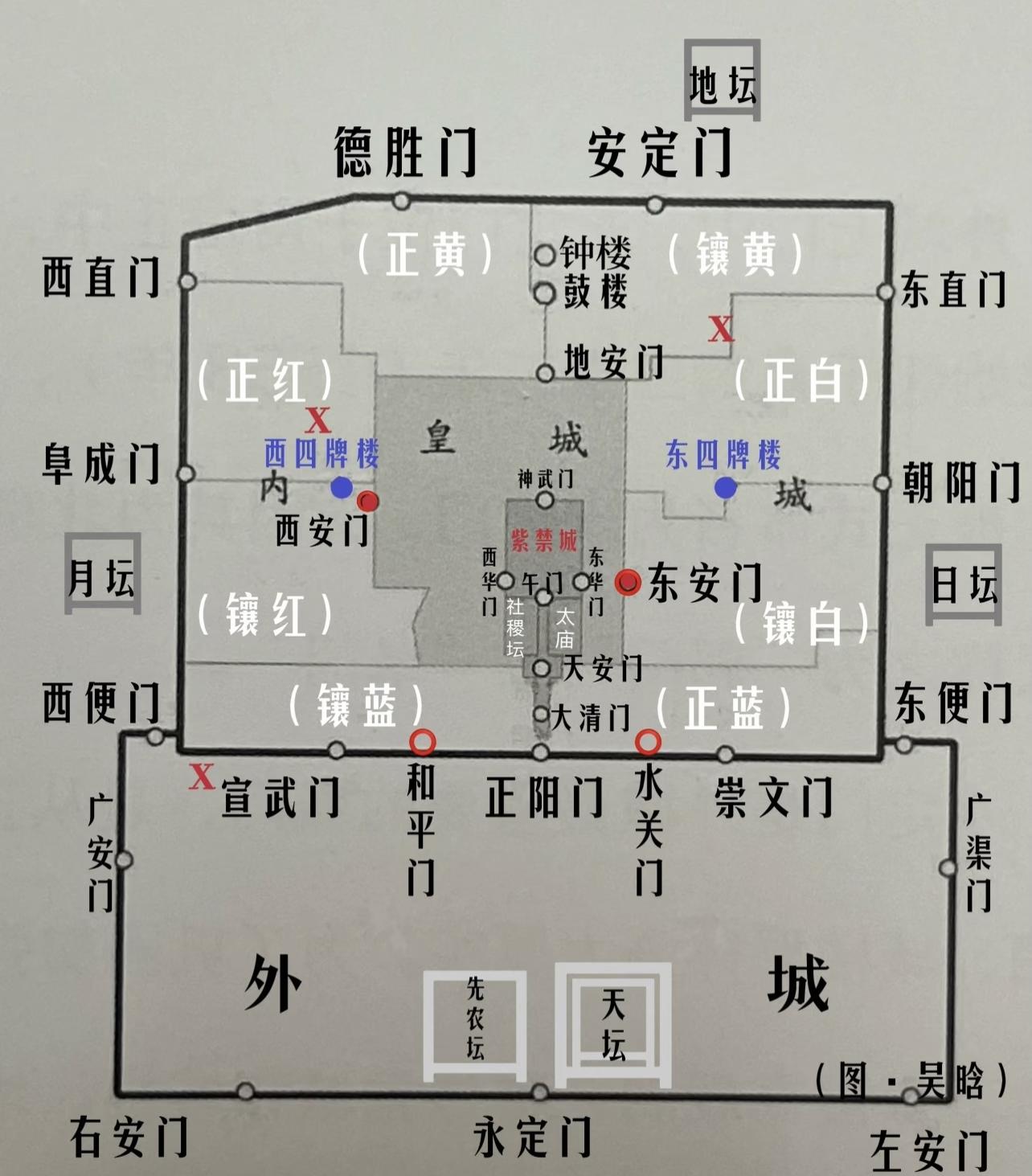 满汉分居制度。清初推行满汉分城居住政策，末期逐渐松动。顺治五年北京实行...