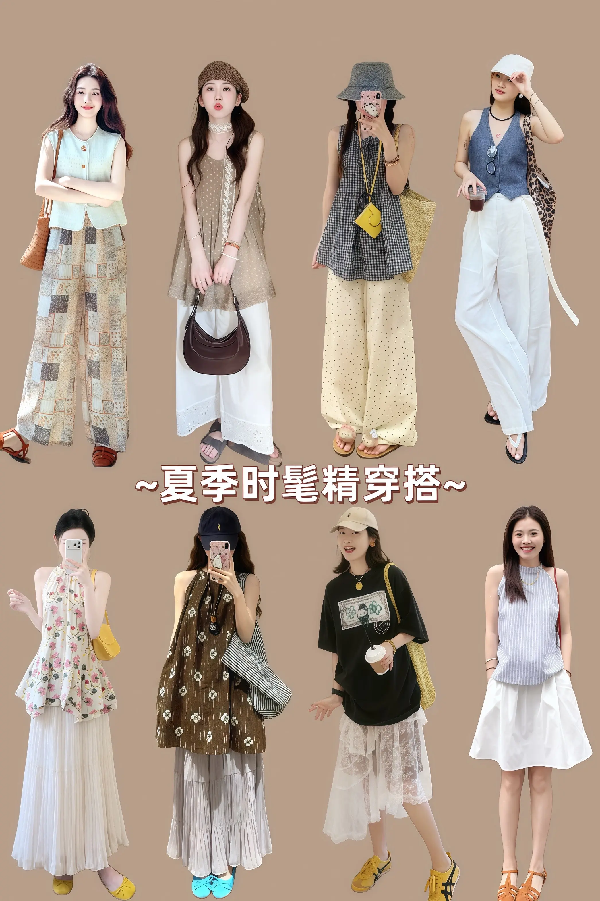 平价显贵的夏日美衣拿捏穿搭公式韩系穿搭夏季穿搭公式普通人也能穿的夏日美女感穿搭