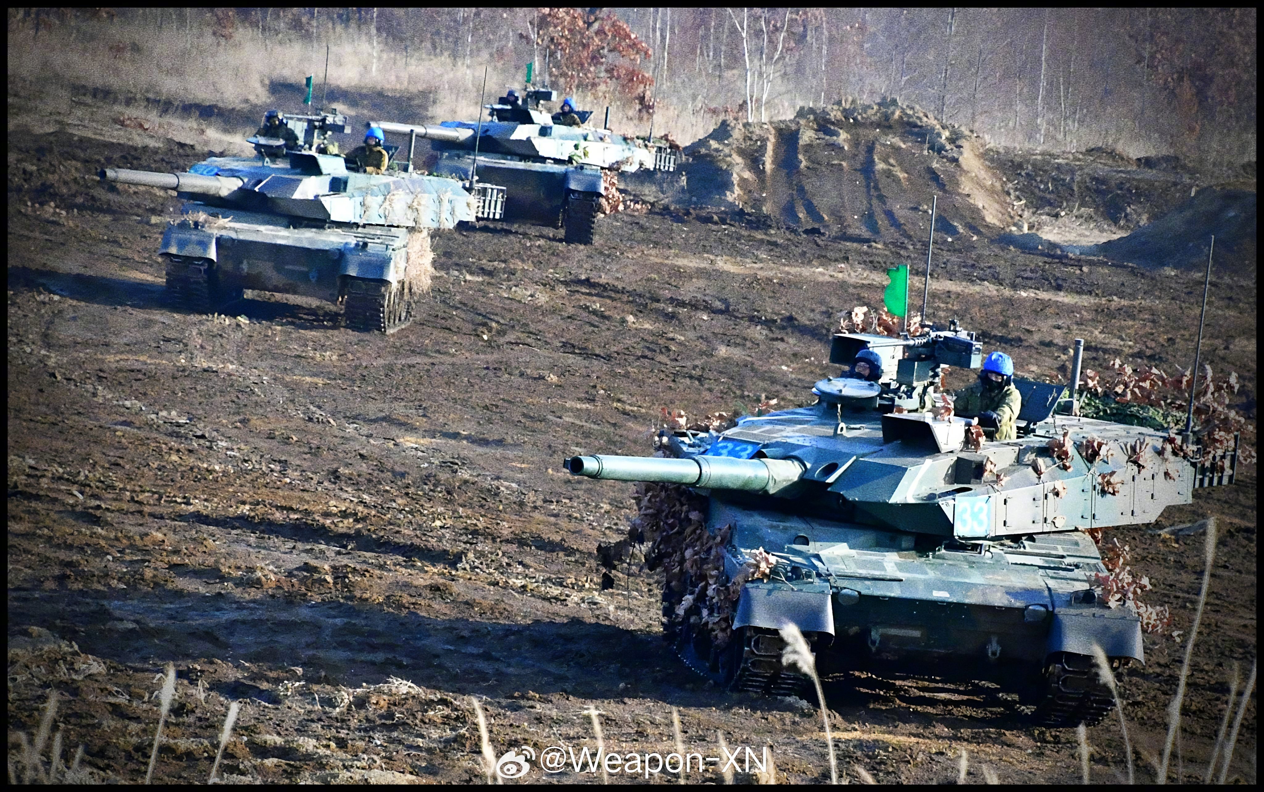 #兵器影像[超话]# 日本陆上自卫队10 式坦克现代化计划已确认！重点：提高对反