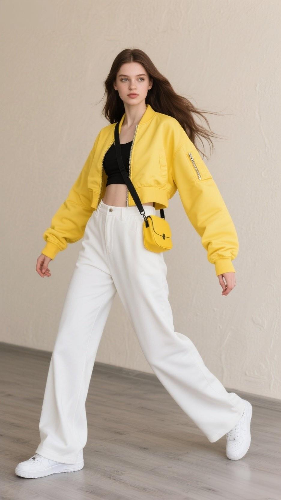 “风华正茂时，黄衣飘飘间”，这画面感一下就有了。风华正茂的年纪，本就朝气蓬勃，而