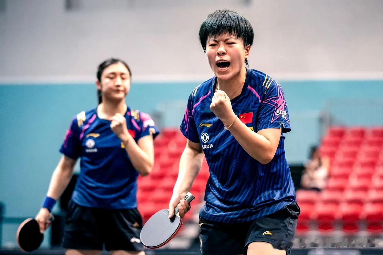 陈梦/王艺迪晋级总决赛女双四强
总决赛女双1/4决赛：
陈梦/王艺迪🇨🇳3-