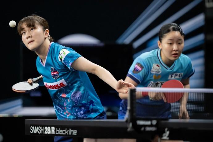 【萨格勒布常规赛，陈熠/蒯曼1-3张本美和/大藤沙月，止步半决赛】日本组合表现强