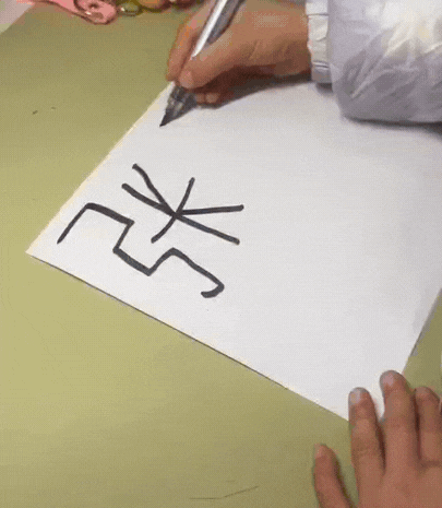 声东击西，每一笔都落到了意想不到的地方[尬笑][震惊]