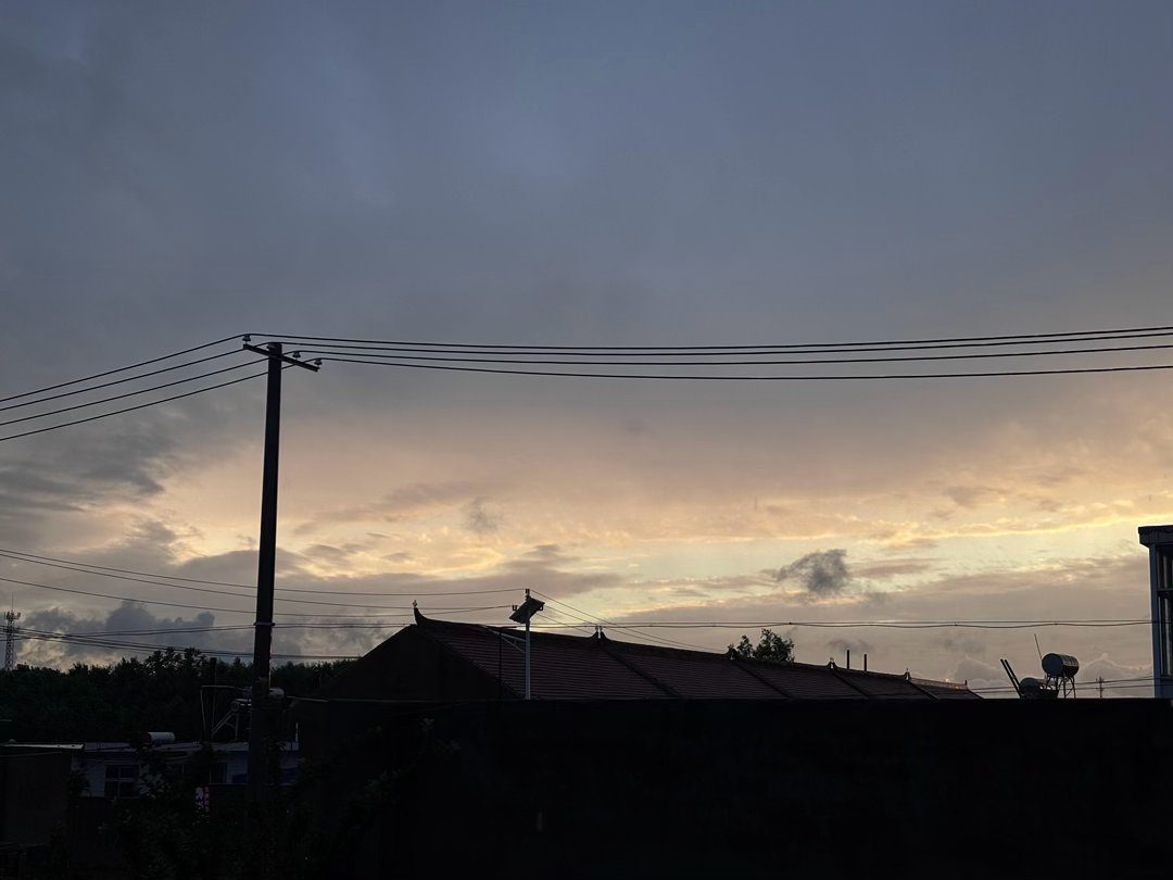 雨过天晴。2026年6月6日星期六 