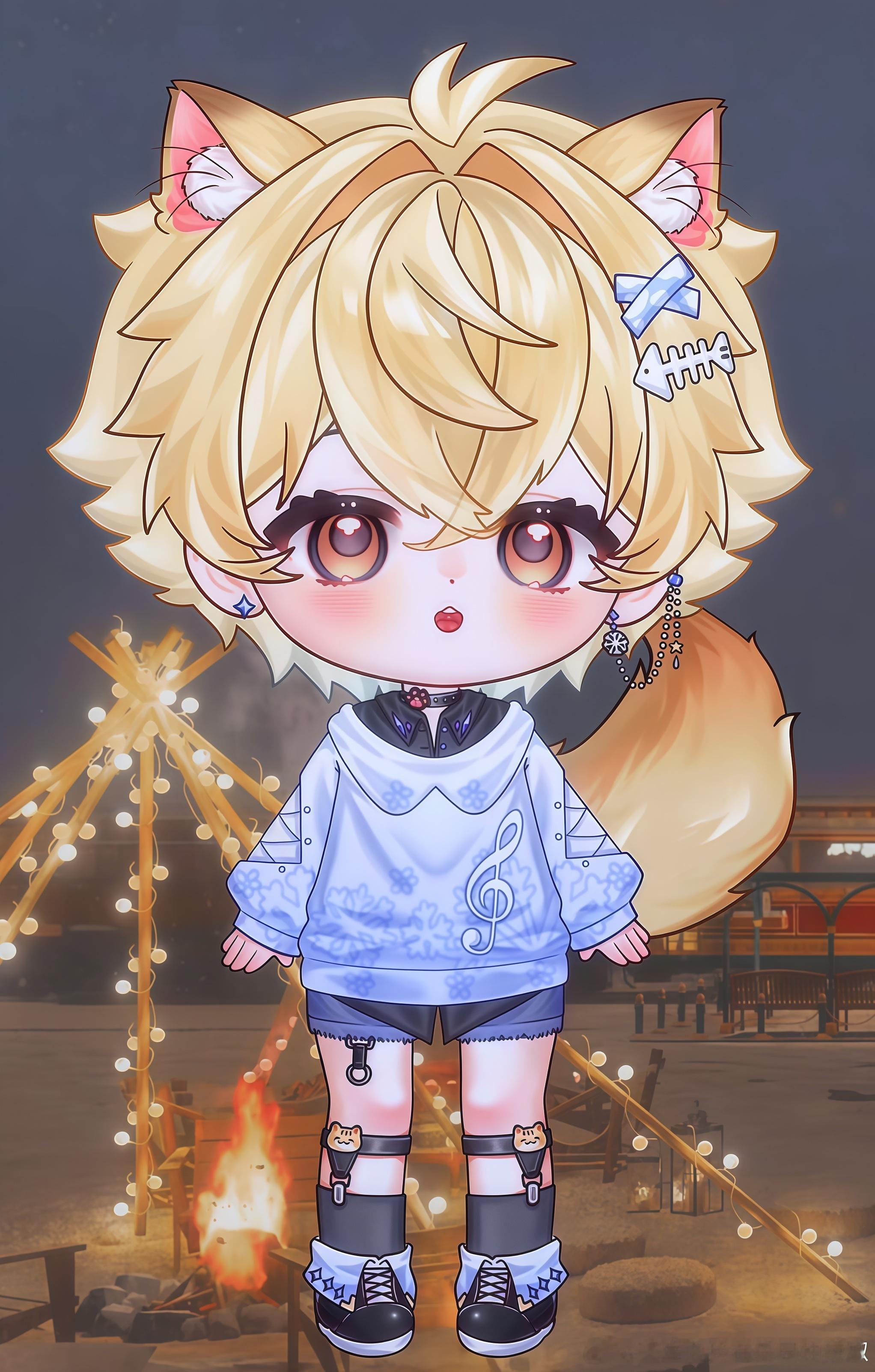 r雪音 小猫打呼噜导致全球雪崩😲 