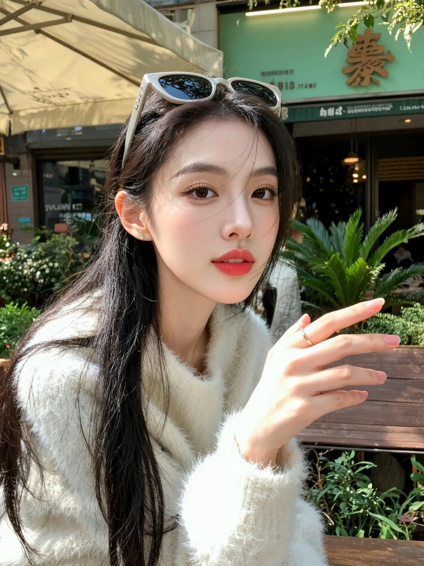 AI柔光生活照 ai创作 玩法合伙人计划 随变一拍都很夯 氛围感女头