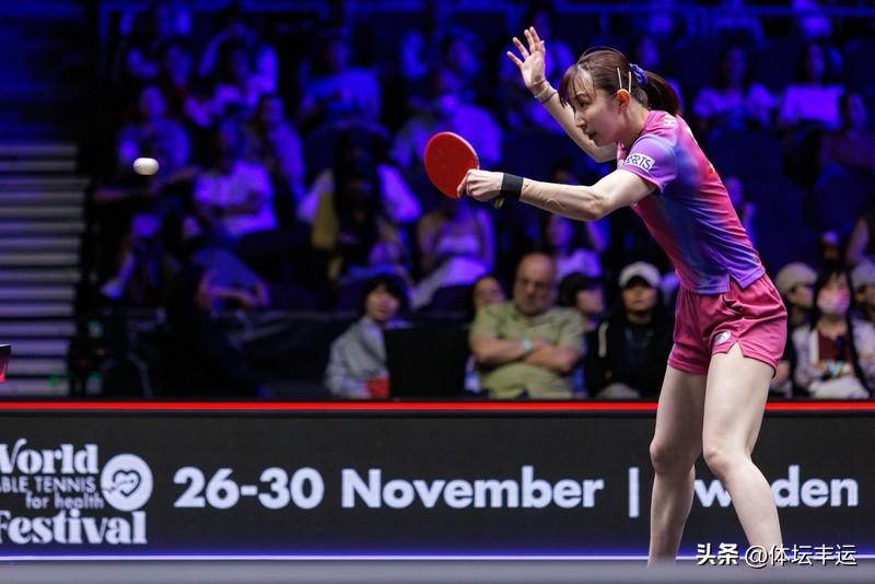 🏓快讯，刚刚🔚的WTT重庆冠军赛女单1/4决赛最后一场比赛，中国石洵遥5-1