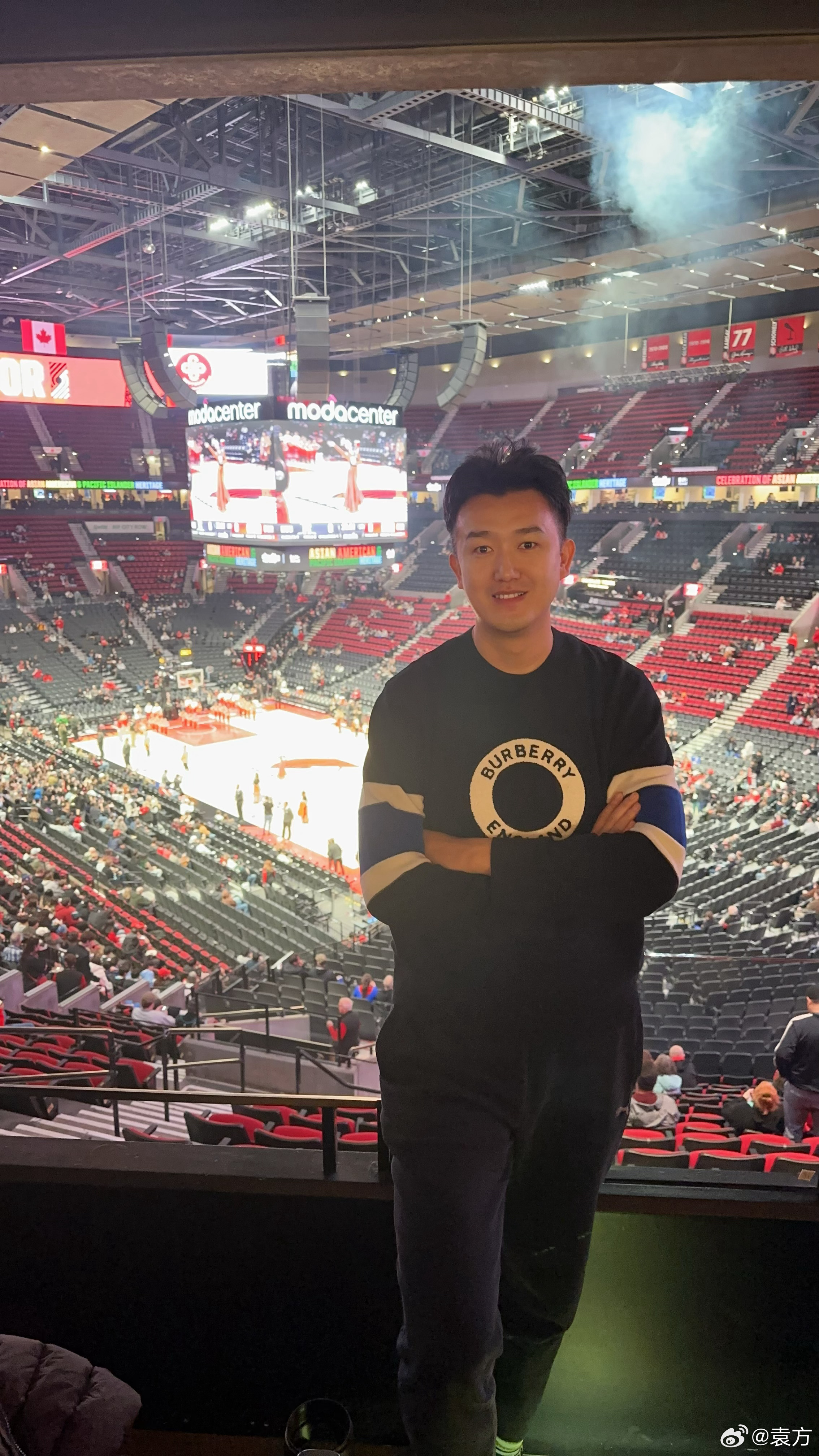 瀚森同志加油啊，让我现场看个得分 美国·摩达中心