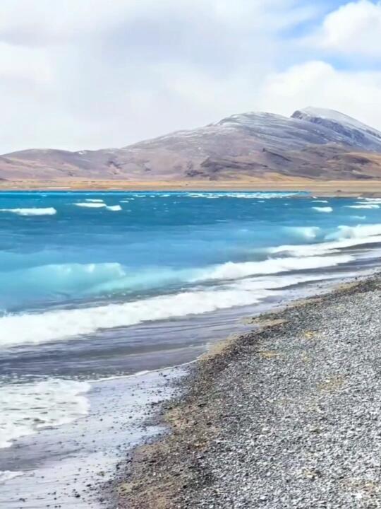 若尘世有净土，定是纳木错的轮廓🌊