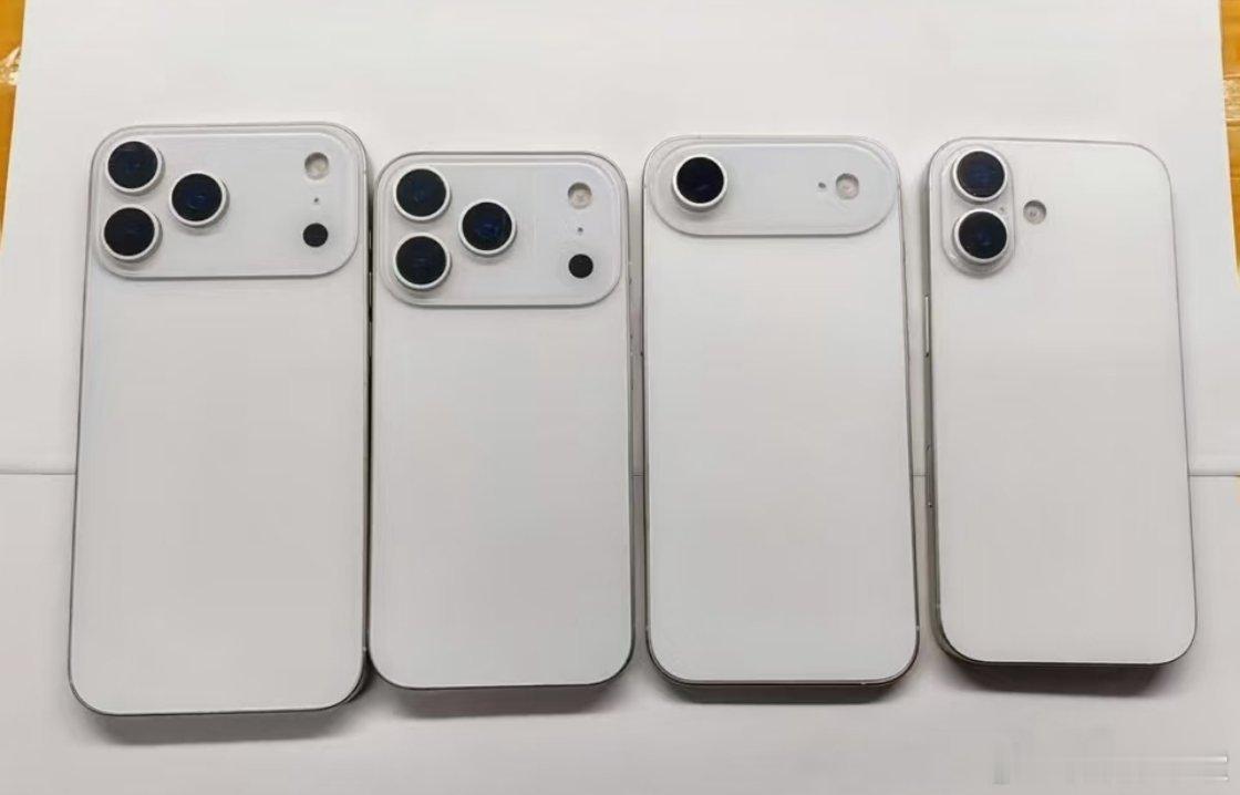 iPhone17Pro原型机曝光没想到和之前爆出来的渲染图长的差不多，悬着的心终
