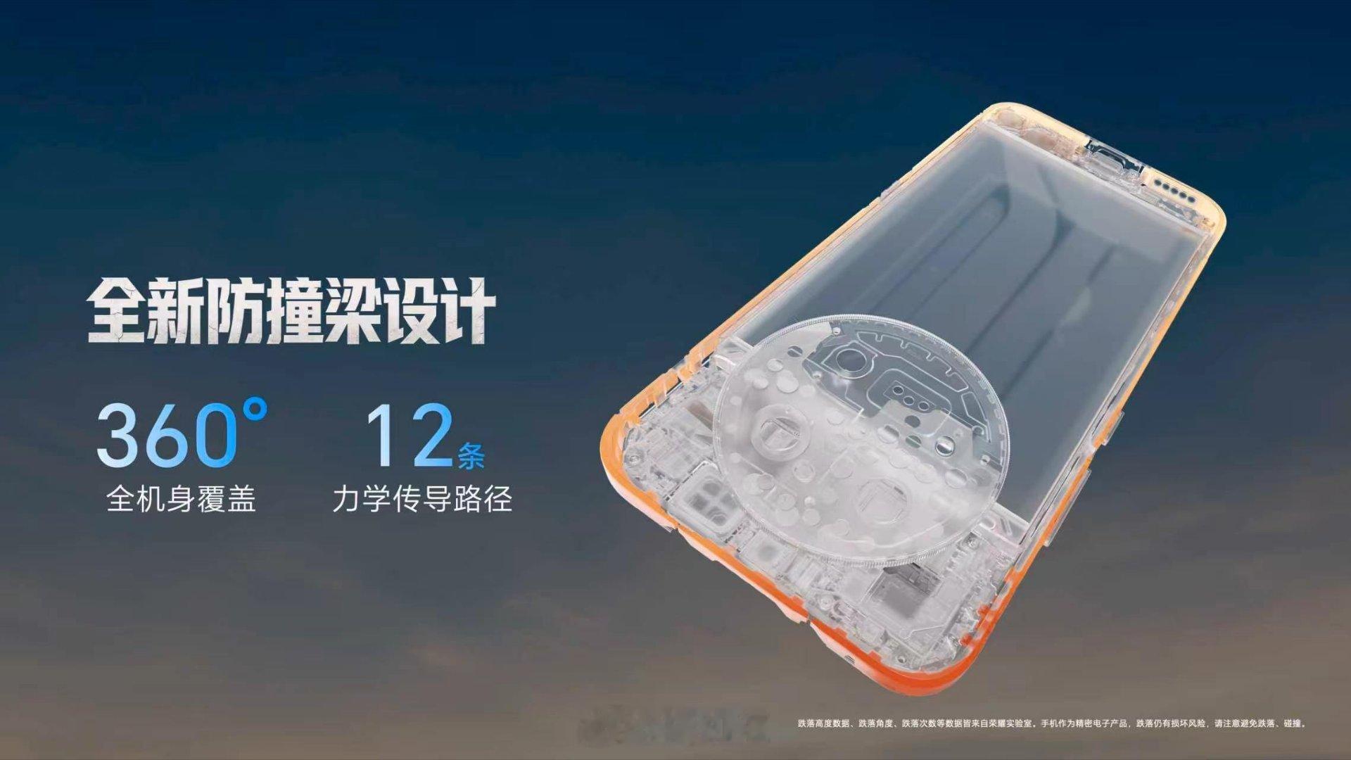 荣耀X80 Pro Max通过SGS金标五星严苛场景抗跌耐摔认证，整机参考赛车H