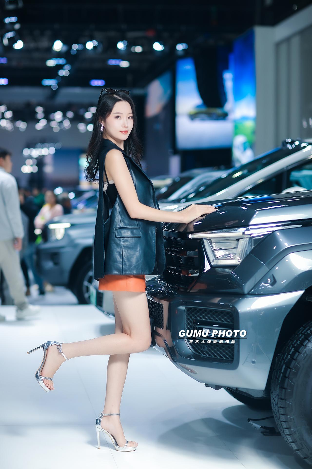 2025贵阳汽车文化节长城展台模特小姐姐