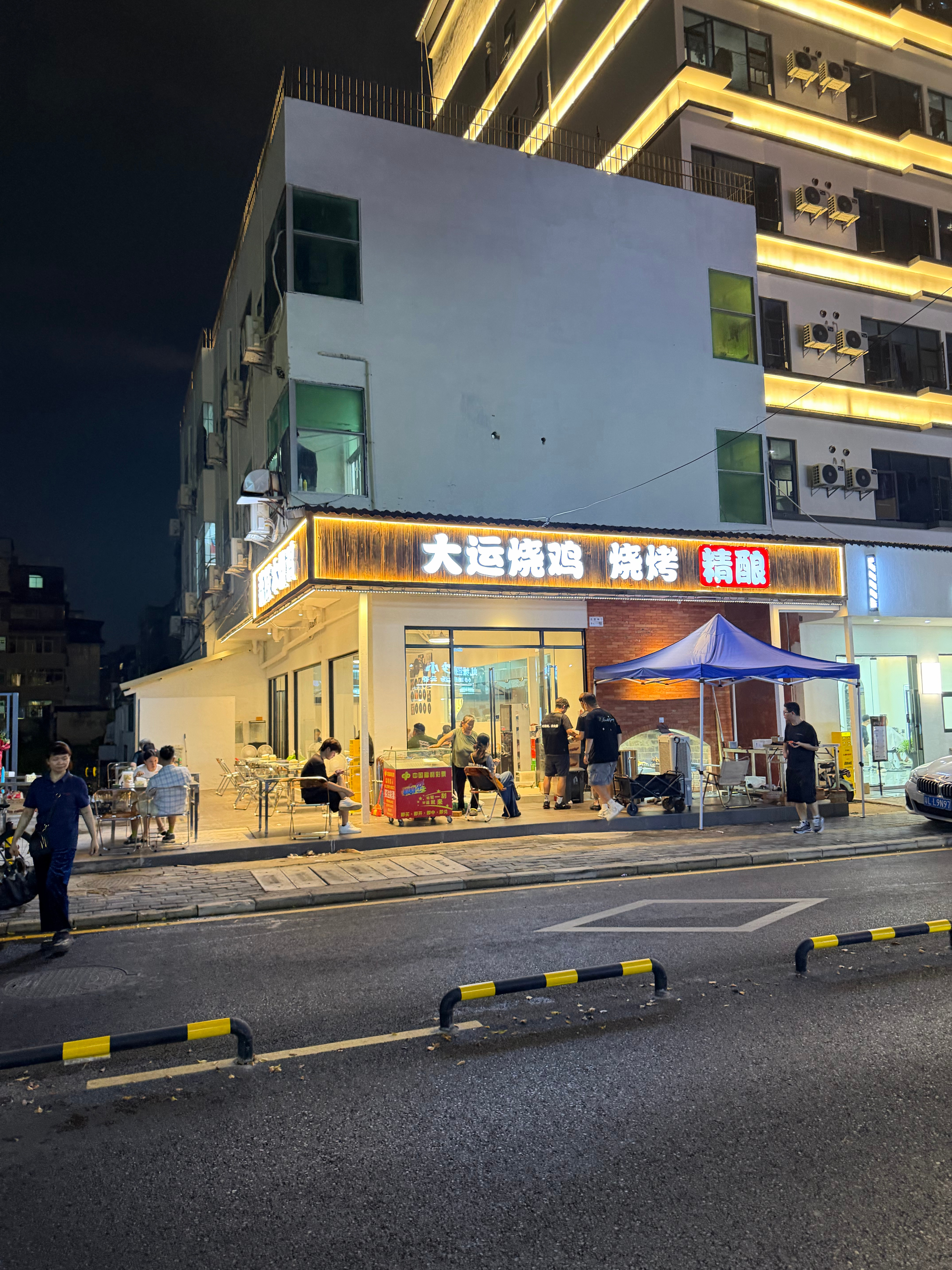 大运烧鸡兼职下班 深圳·大运烧鸡·烧烤·精酿