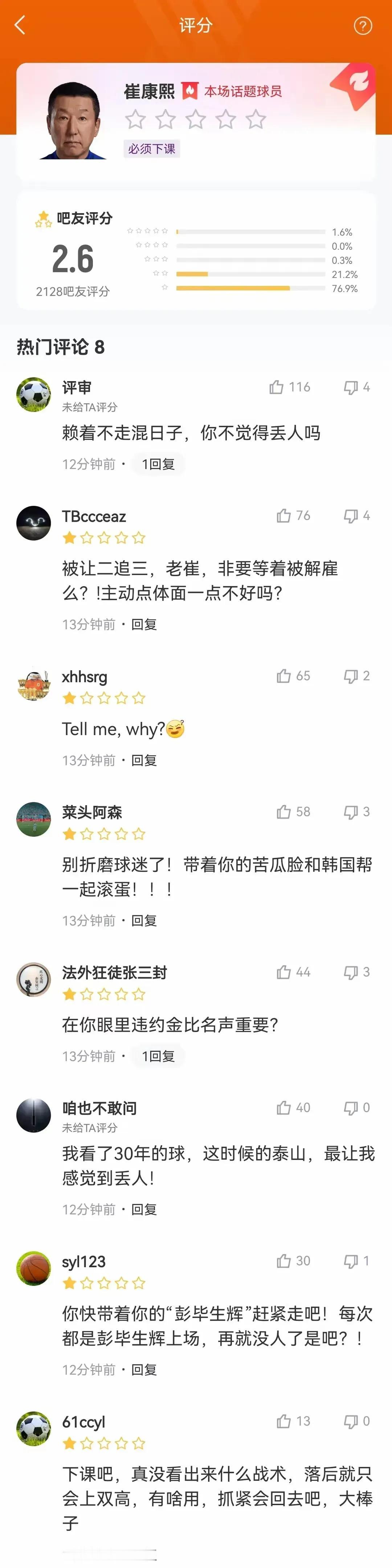崔康熙索要千万违约金？给泰山队高层出个主意，把崔康熙外派到鲁能巴西足校当梯队教练