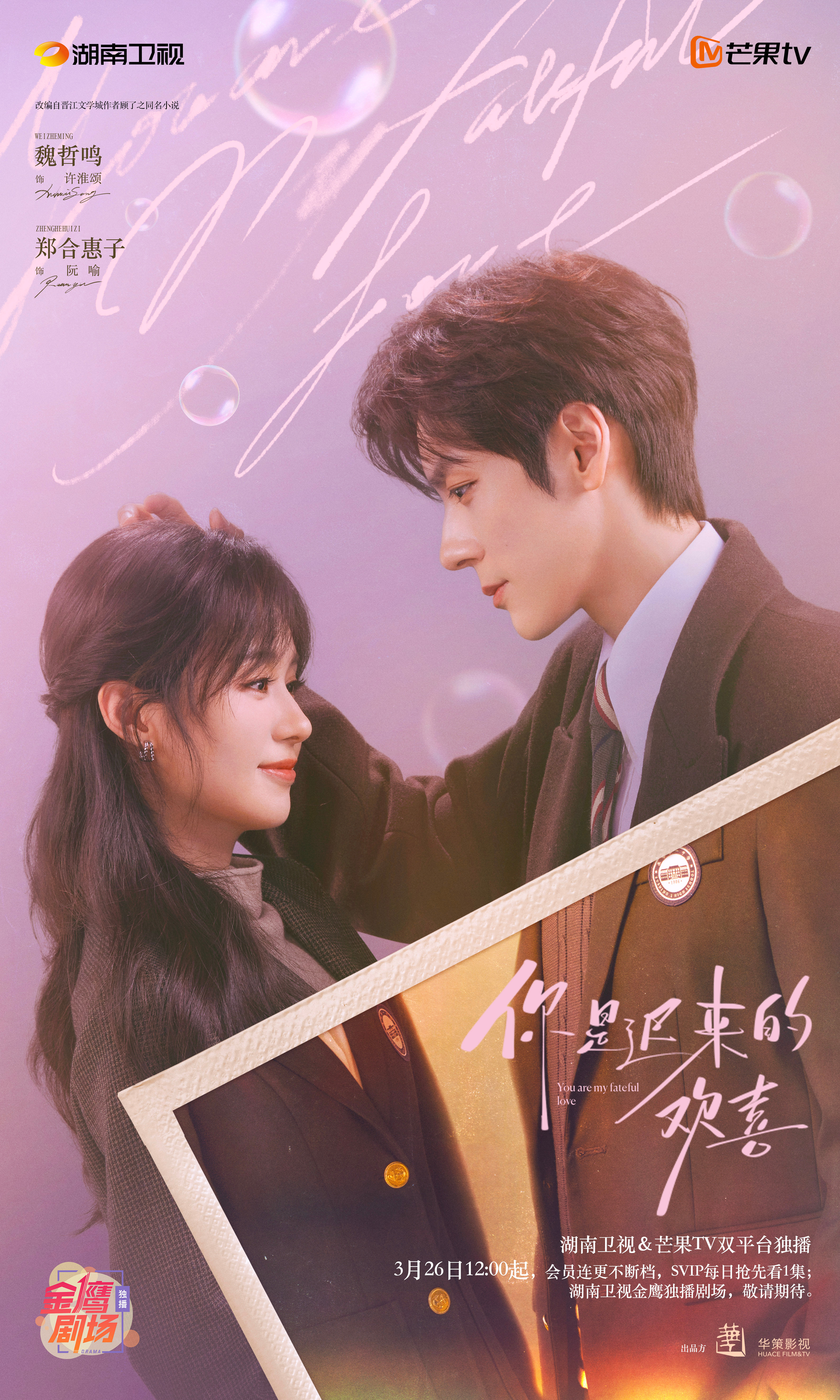 你是迟来的欢喜对打白日提灯 魏哲鸣郑合惠子这一对儿真挺有新鲜感的！预告有点化学反