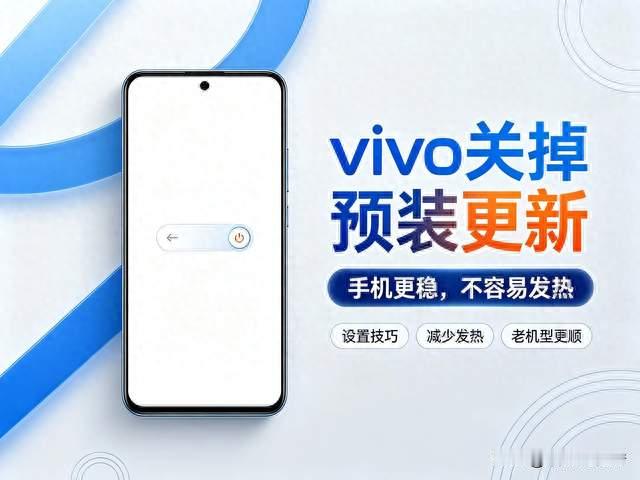 不少维修师傅很少主动说起：vivo关掉预装更新 手机更稳不容易发热