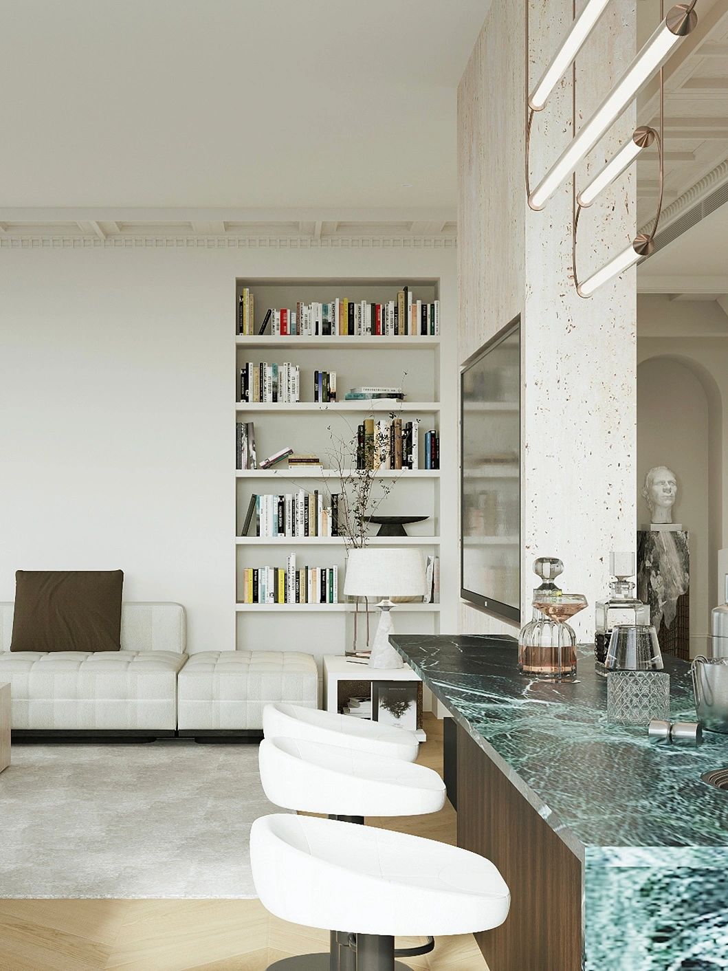 逼疯木工师傅被疯狂吐槽的书墙太香了