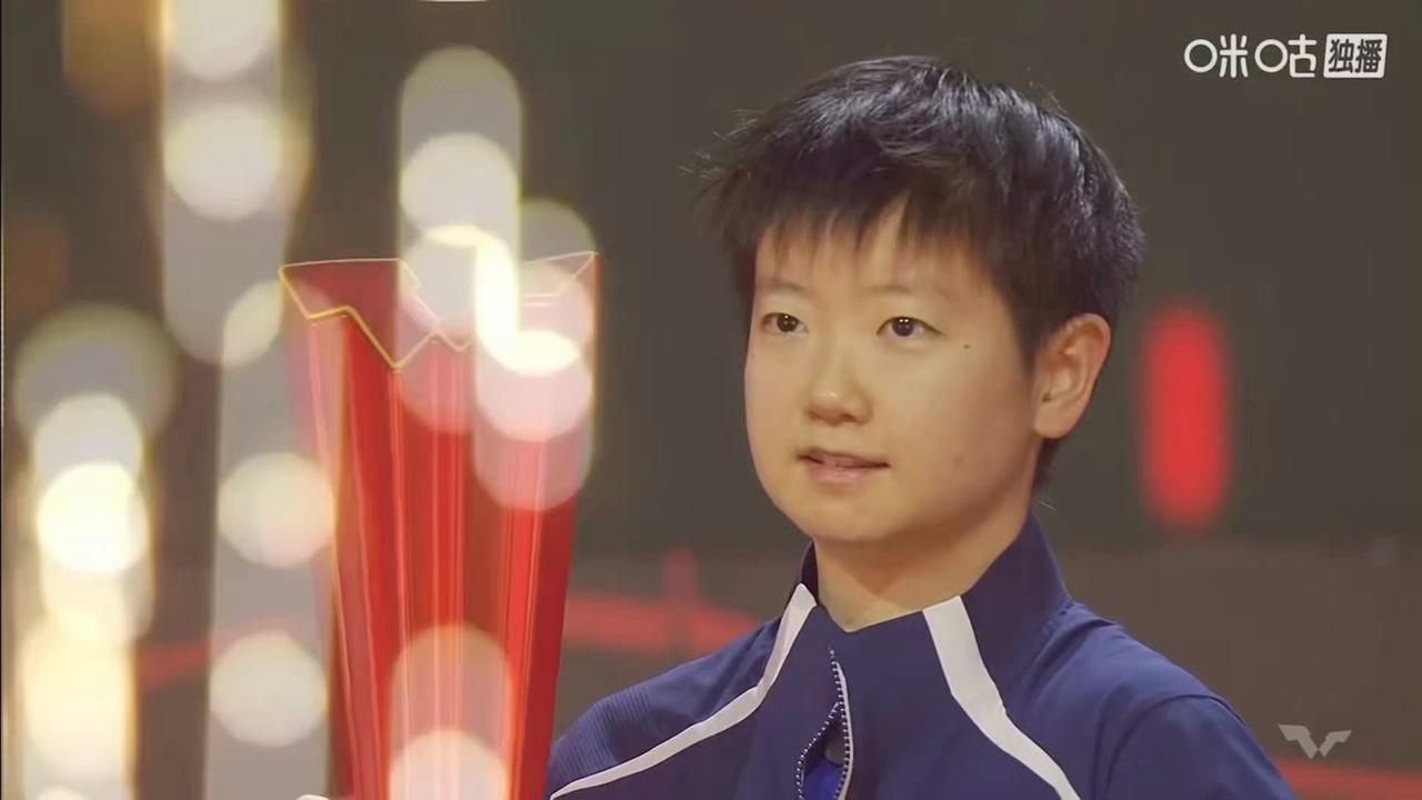 孙颖莎5获WTT大满贯女单冠军