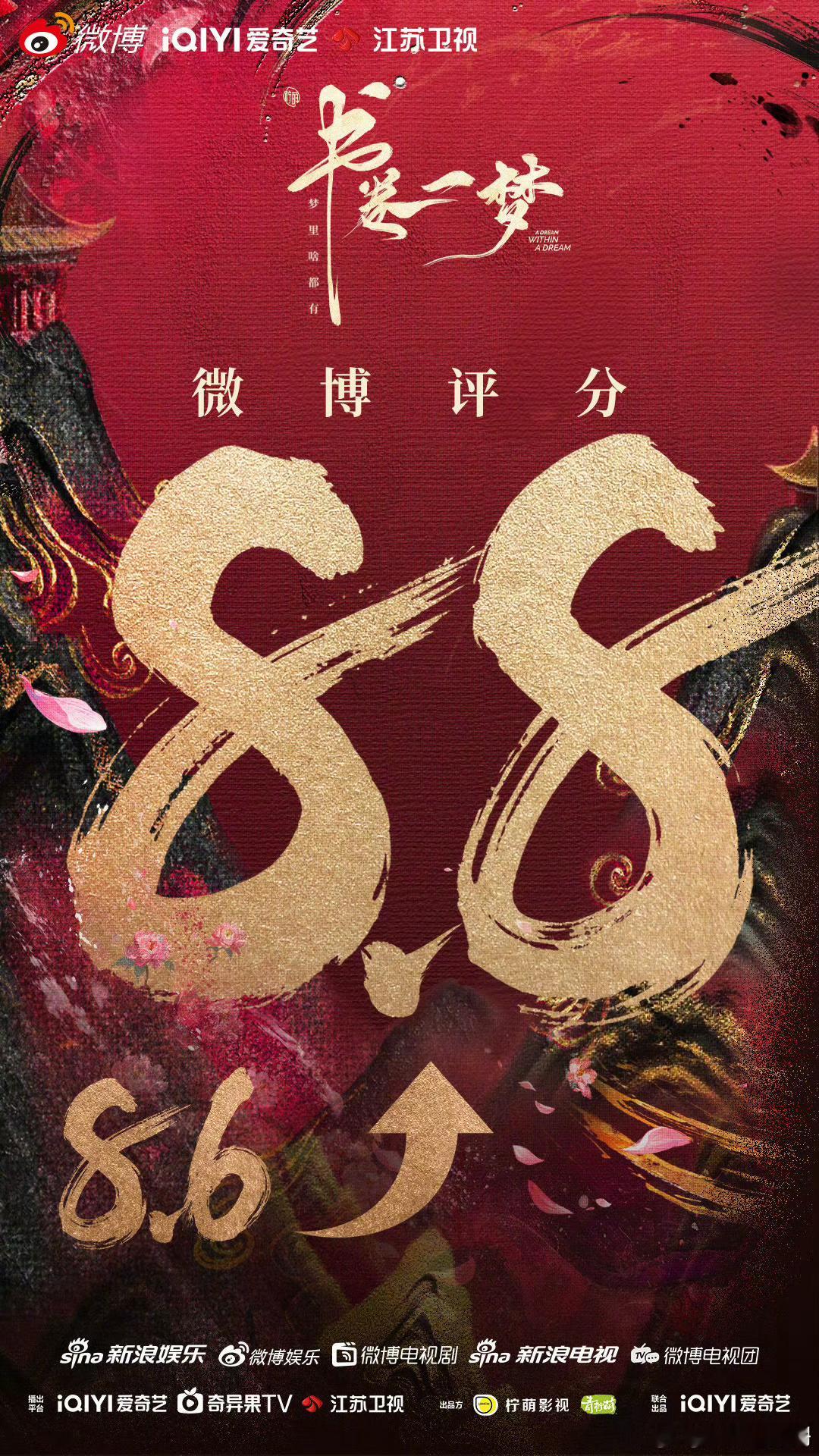 书卷一梦微博评分8.8 真的是一群很好的人！塑造了鲜活的角色！！！ ​​​