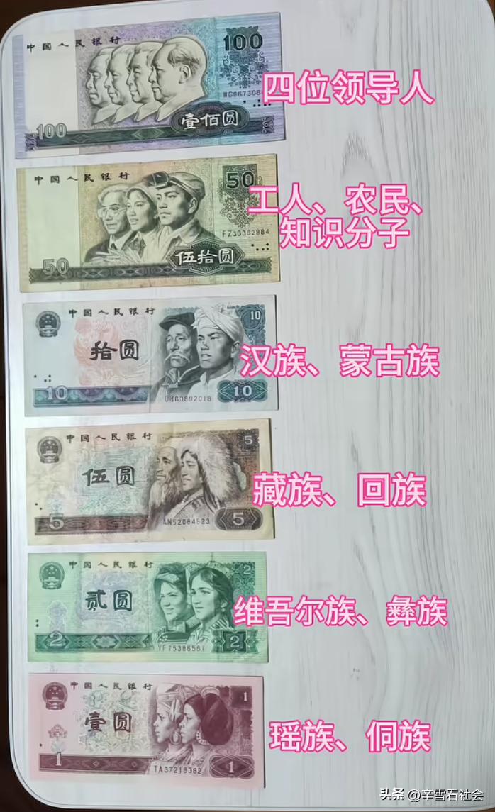 我们国家的法定货币为什么叫:“人民币”？
因为以前用的货币上是真的有人民的形象？