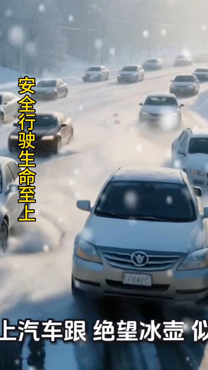 雪天开车要注意什么？
雪天开车可得多留个心眼。前几天好多地方下雪，路上汽车跟绝望