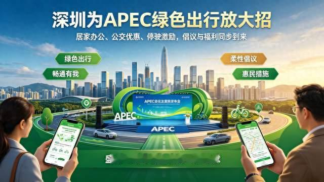 硬核暖心！深圳为APEC放大招：可居家办公、公交五折、停驶有奖