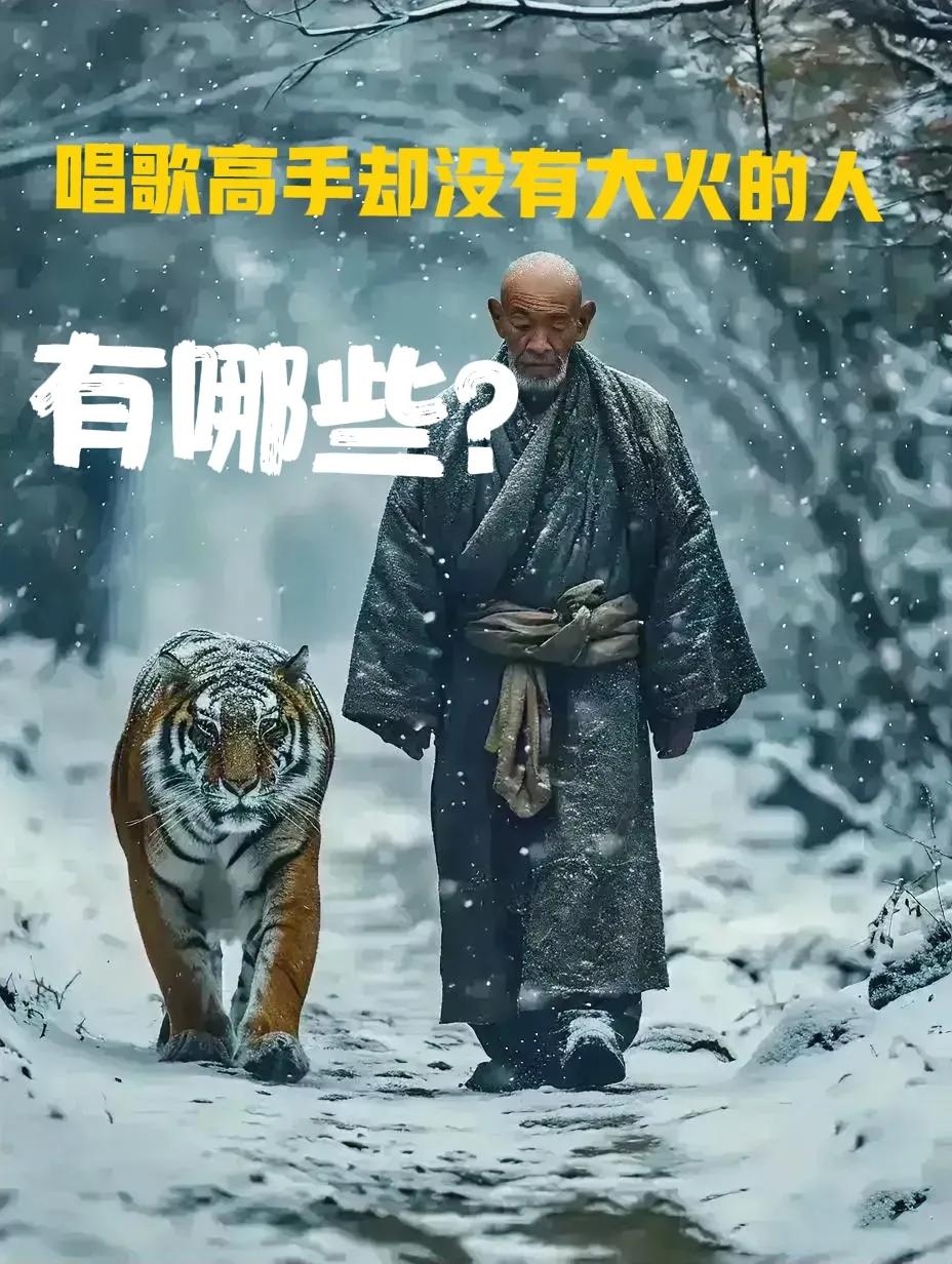 各位心里的能唱的歌手却因为各种原因不曾得志的人有哪些？包括现在以及曾经，说一说看