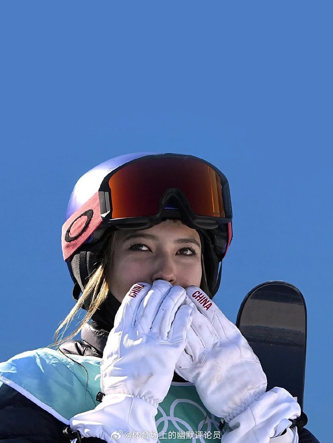 谷爱凌会飞这件事，我是信的。 （） 