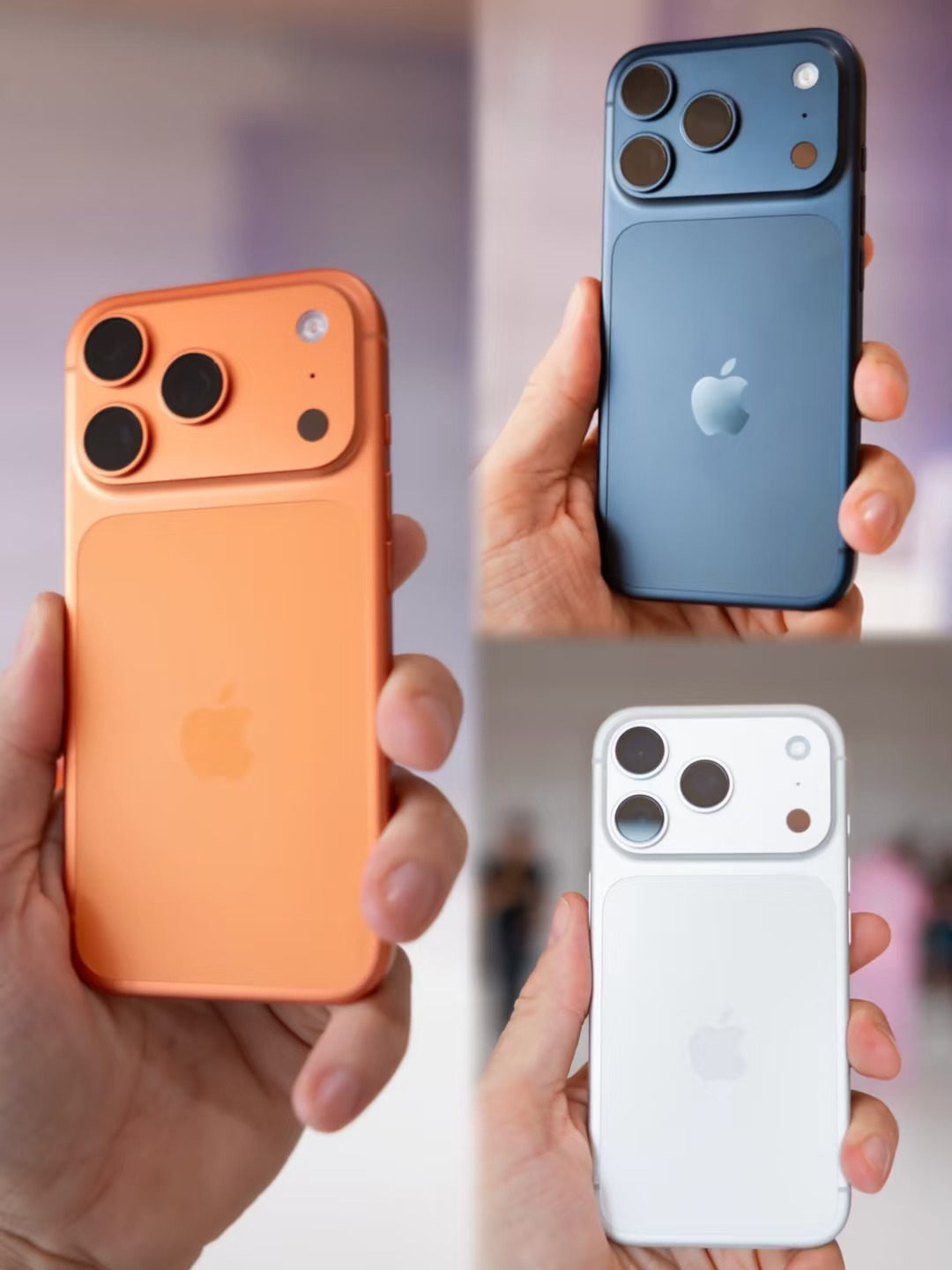 iPhone17Pro真机实拍，哪个颜色好看？