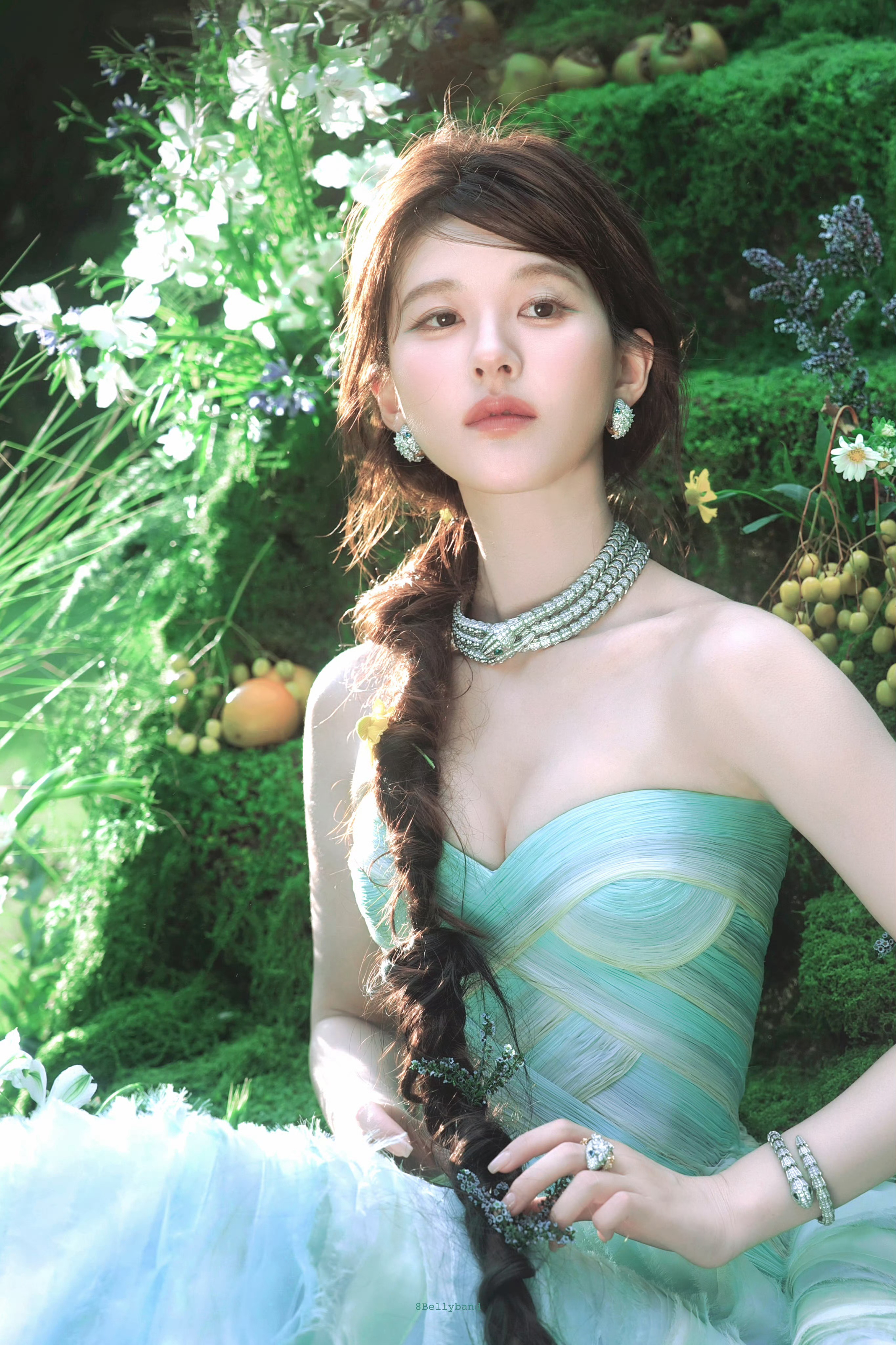#赵露思笑眼盈盈缓缓走来#/#赵露思# 氧气女神又一封神之作🍃🧚‍♀️✨🍋