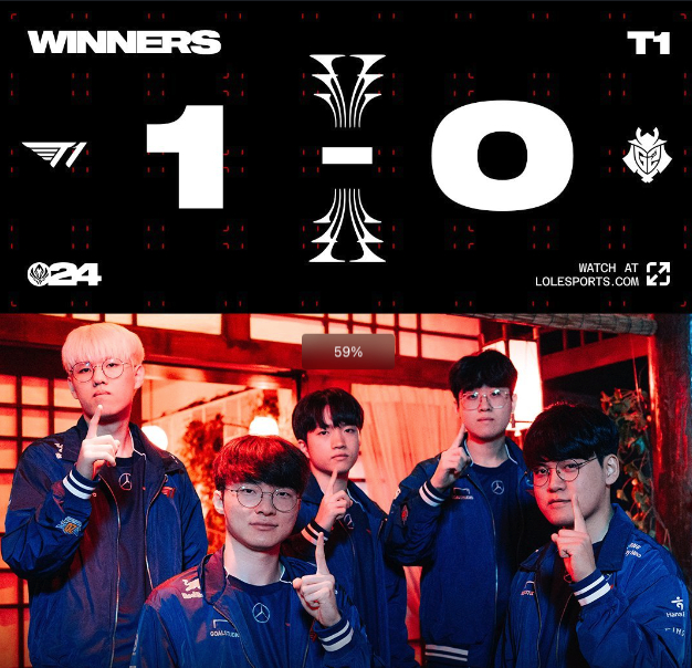 天肥开局的G2 ，暂停回来被T1暴打！！！#韦晓宝的MSI[超话]# 【第一局：