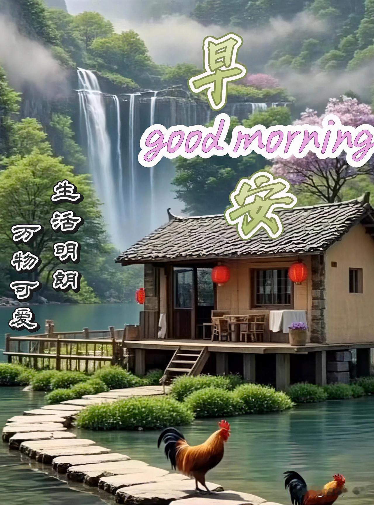 迎着朝阳，心怀温柔，平凡日子也闪闪发光。