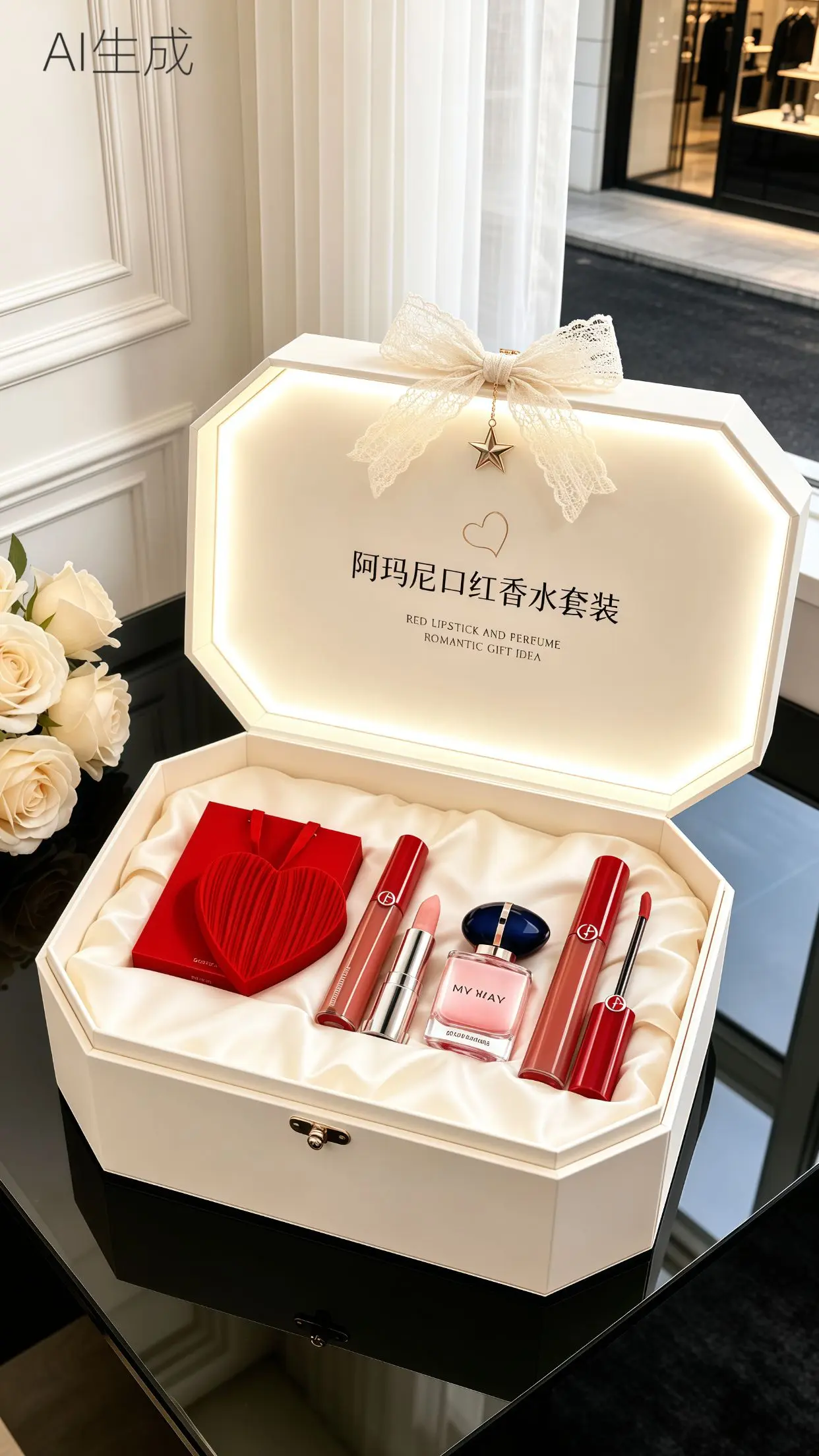 幸福感好物 女孩喜欢的礼物 阿玛尼套盒