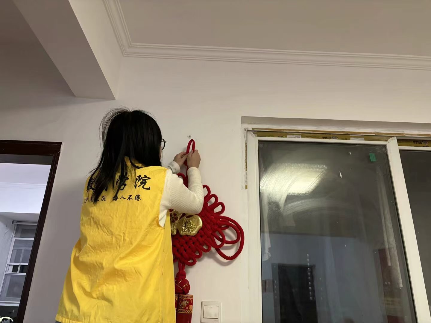 【贴福迎春，共筑乡村温暖梦】 曲阜师范大学   曲园学子三下乡   山东大学生寒